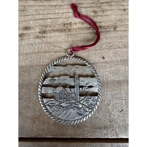 Costal‎ Lighthouse Ornament Christmas Ornament  Very Nice